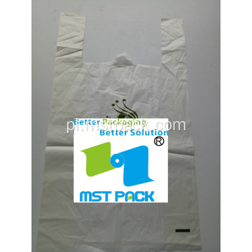 PLA biodegradowalna torba z uchwytem